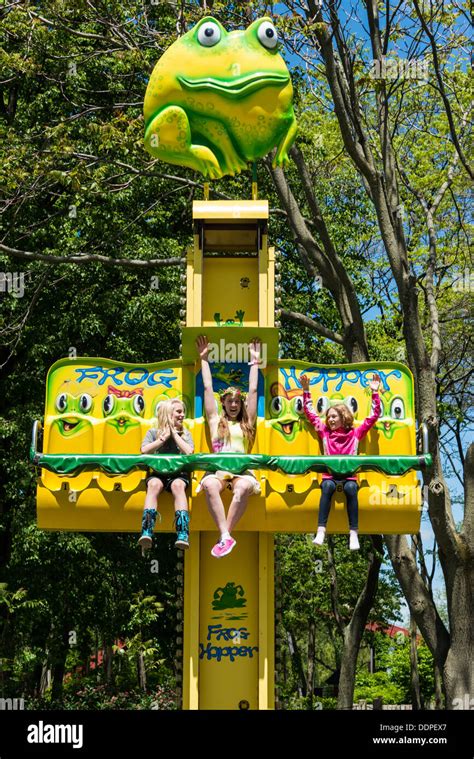 Drop ride, Centreville Amusement Park, Toronto Island Park, Toronto Stock Photo: 60116287 - Alamy