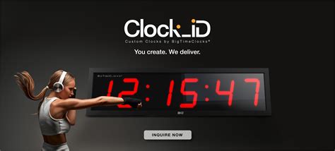 Custom LED Clock | Custom Digital Clock | BigTimeClocks