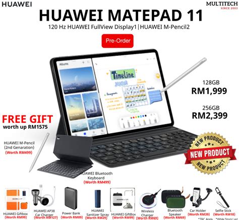 Huawei MatePad Pro Price in Malaysia & Specs - RM1329 | TechNave