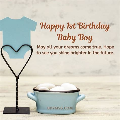 80 Happy 1st Birthday Wishes For Baby Boy [Upated September]