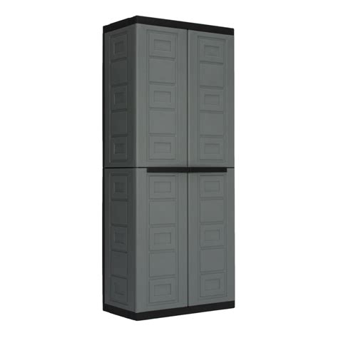 Contico CPC2DTXL X-Large Gray Plastic Freestanding Garage Cabinet at Sutherlands