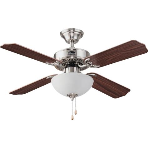 Seasons® 42" Dual Mount Ceiling Fan, 4 Blades, Brushed Nickel | HD Supply