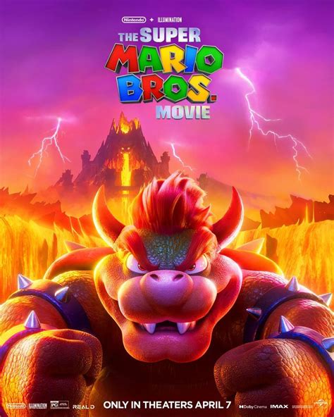 Mario Movie Poster ft. Bowser! | Super mario bros film, Super mario art, Mario bros