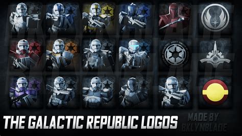 The Galactic Republic Logo Pack - Nikoverc