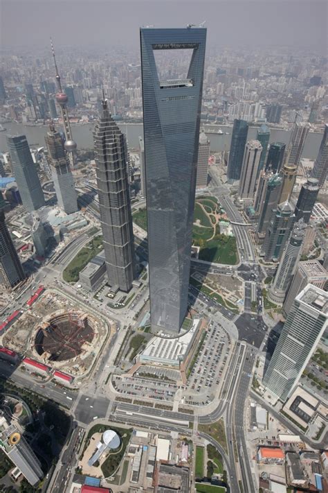 Shanghai World Financial Center The tallest tower with a hole in the world - Photorator