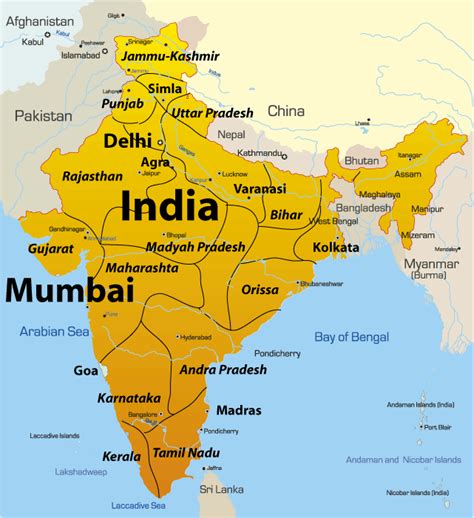 Bombay In India Map | Map Images