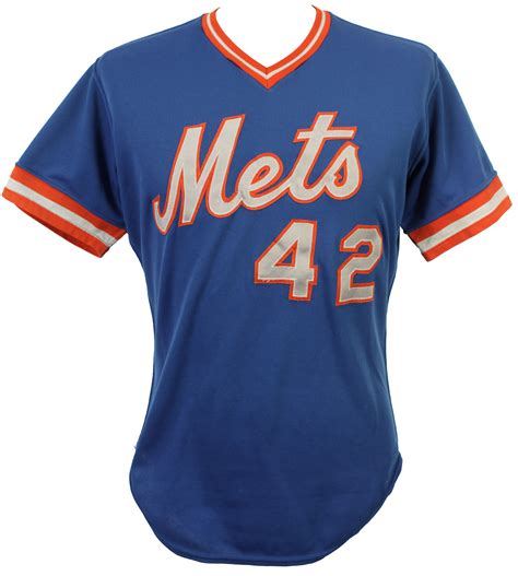 Lot Detail - 1984 Ron Hodges New York Mets Game Worn Alternate Blue Jersey (MEARS LOA)