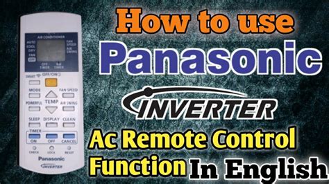 How To Check Panasonic Aircon Error How To Get The Error, 42% OFF