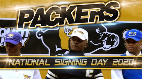 Colquitt County Packer Football National Signing Day 2020