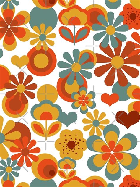 "70s Flower Power " A-Line Dress for Sale by MineEyes | Redbubble