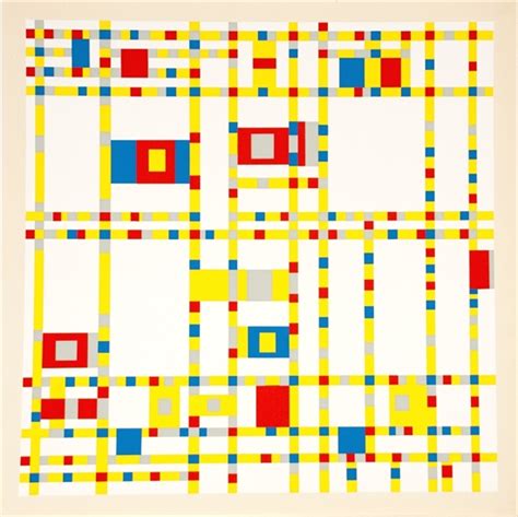 Broadway Boogie Woogie by Piet Mondrian on artnet Auctions