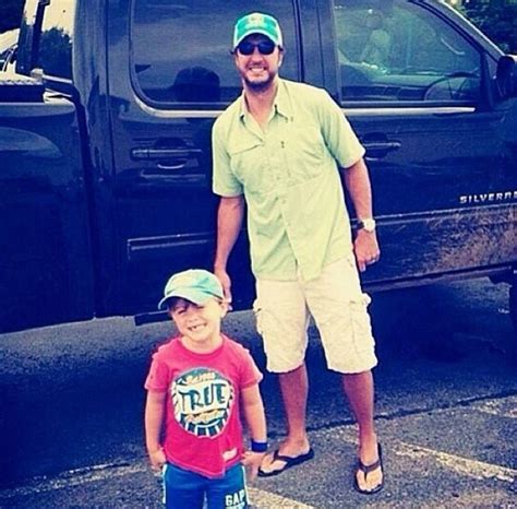 Luke Bryan & Son Bo | Luke bryan family, Luke bryan fan, Luke bryan