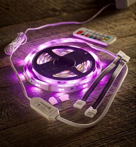 Color-Controlled Indoor LED Tape Light Kit with Smart Wi-Fi - Lee Valley Tools