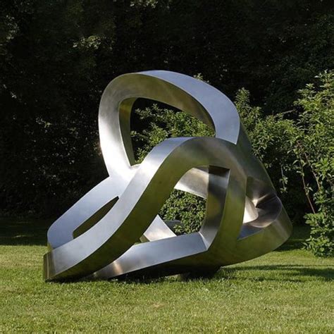 Outdoor Abstract Figure Sculpture Human Body Stainless Steel Love Escultua