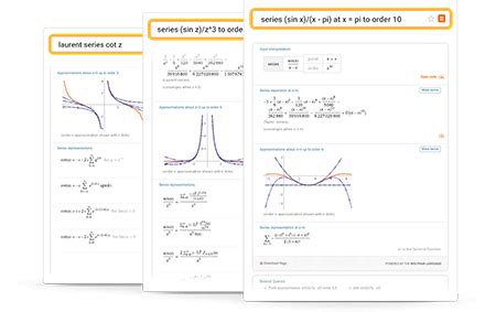 Series Expansion Calculator: Step-by-Step Solutions - Wolfram|Alpha