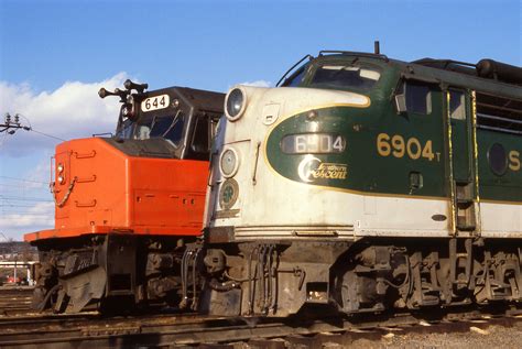 1407 AMTK SDP40F-644 SOU E8A-6904 at Washington, DC, December 10, 1978 [2048x1371] - photo by ...