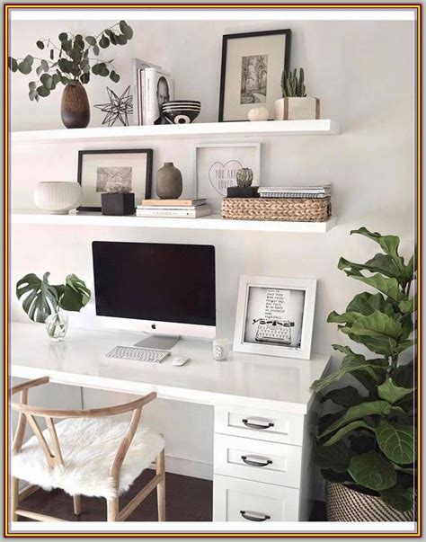 20+ Inspiring Modern Home Office Desk Ideas - SWEETYHOMEE