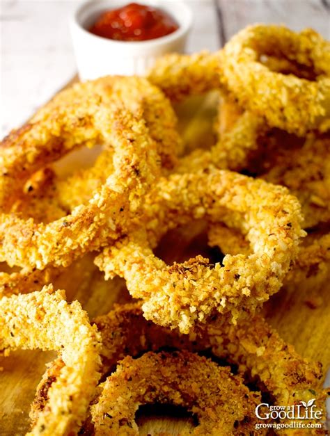 Crispy Baked Onion Rings