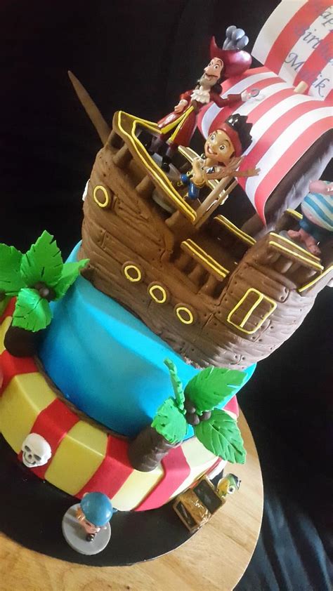 Jake & the Never Land Pirates Cake - Cake by Julie's - CakesDecor