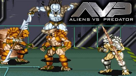 Aliens vs Predator Arcade Co op Playthrough Longplay 2 Players - YouTube