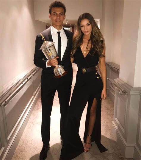 Dele Alli Celebrates With Girlfriend After Winning PFA Young Player Of ...