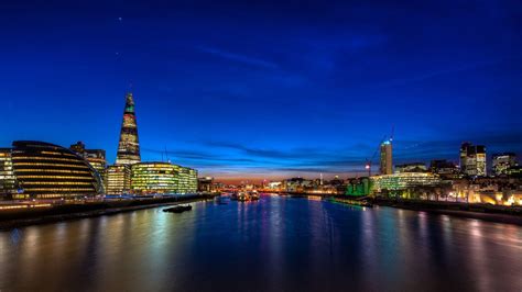 London Skyline at Night Wallpapers - Top Free London Skyline at Night Backgrounds - WallpaperAccess