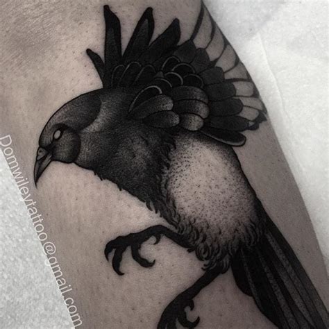 11 Tasteful Magpie Tattoos • Tattoodo