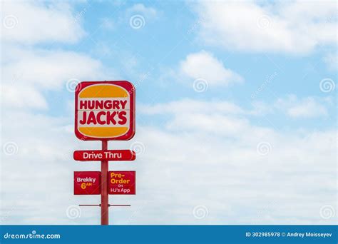 Hungry Jack S Logo Street Sign Editorial Stock Photo - Image of family, icon: 302985978