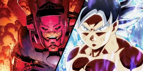 Dragon Ball's Goku vs Marvel's Galactus: Who'd Win in a Fight?