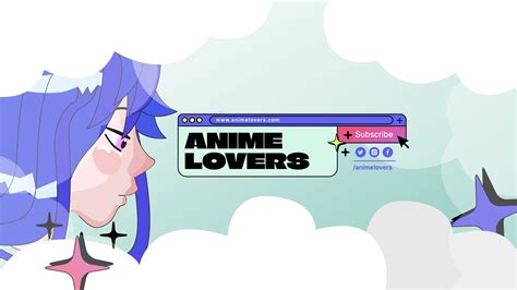 Artboard Studio Templates — Anime Youtube Banner Template