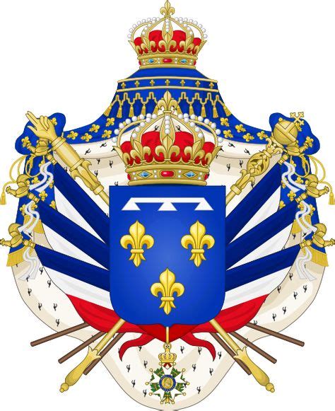 Roi des Français Armoiries royales. | Monarchie de juillet, Blason et Roi d espagne