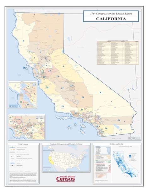 California Congressional District Map Free Download