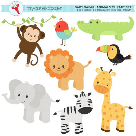 Free Baby Safari Cliparts, Download Free Baby Safari Cliparts png images, Free ClipArts on ...