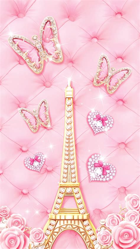 Cute Pink And White, pink paris HD phone wallpaper | Pxfuel