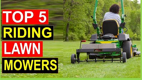 Top 5 Best Riding Lawn Mowers in 2023 { Review } - YouTube