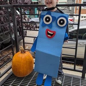 Numberblocks Costume, Halloween Costume, Birthday Costume, Characters 1 ...