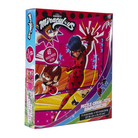 miraculous: tales of ladybug & cat noir™ jigsaw puzzle 48-piece | Five ...