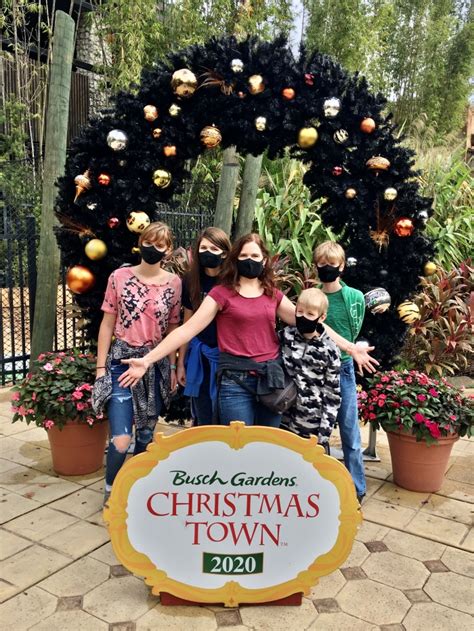 Busch Gardens Tampa Christmas Town - Laugh With Us Blog