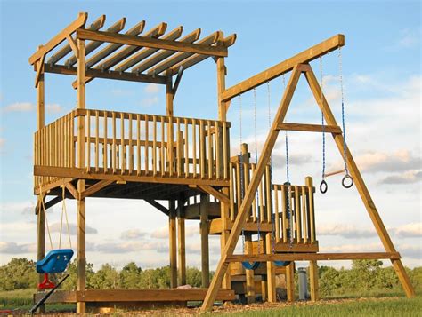 How To Build A Great DIY Swing Set For A Perfect Summer Time