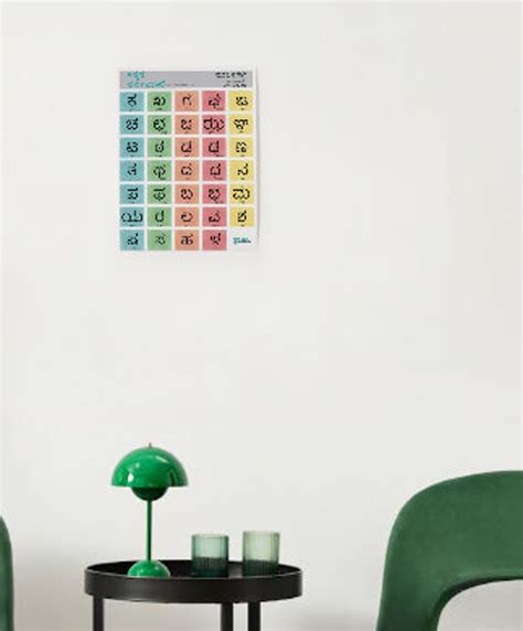 Kannada Chart Poster, Printable, A4 and Letter Sized, Print at Home - Etsy