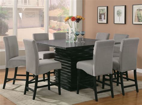 21+ Elegant Modern Design Dining Table Set Coaster Stanton 9pc Counter ...