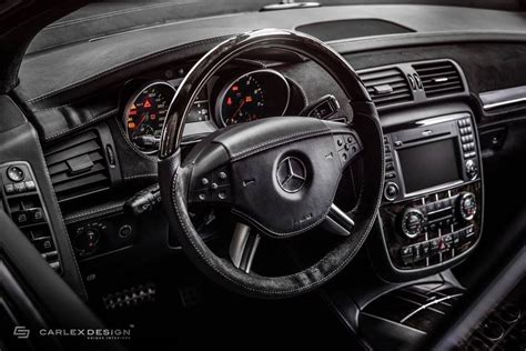 Mercedes-Benz R63 AMG Gets Unique Interior From Carlex Design | Carscoops | Mercedes, Benz ...