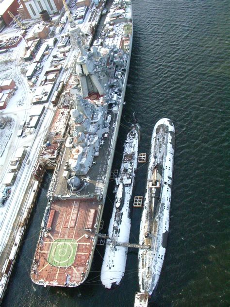 Kirov class battlecruiser Admiral Nakhimov during overhaul [1500 × 2000 ...