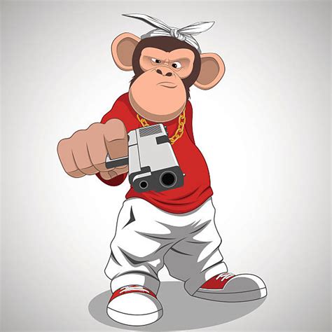 Royalty Free Gangster Monkey Clip Art, Vector Images & Illustrations ...