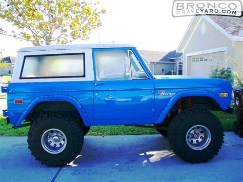 Blue bronco | Classic ford broncos, Ford bronco concept, Classic bronco