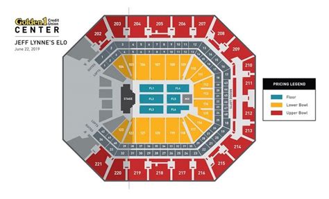 Golden 1 Center Seating Chart - Sacramento Kings