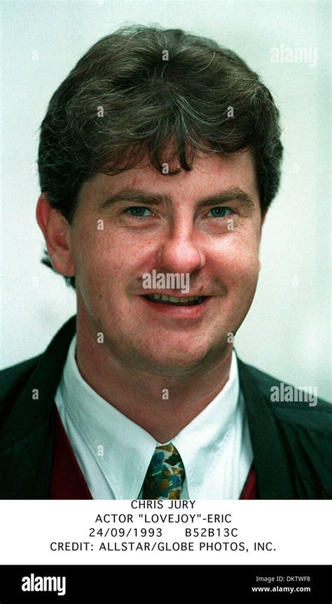 CHRIS JURY.ACTOR ''LOVEJOY''-ERIC.24/09/1993.B52B13C Stock Photo: 63856444 - Alamy