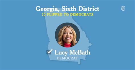 Georgia’s Sixth House District Election Results: Lucy McBath vs. Karen ...