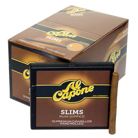 Al Capone Slims Rum Cigarillos-717519011112