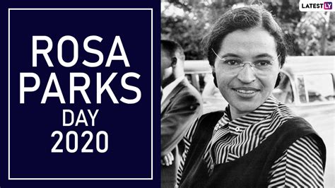 Festivals & Events News | Rosa Parks Day 2020: Know History ...